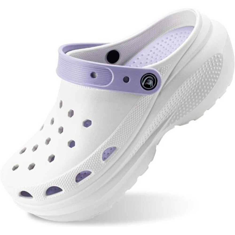 Platform Clogs Women Slip On Garden Shoes Arch Support Cushion Beach Sandals